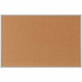 Bsc Preferred 3 x 2' Cork Board with Aluminum Frame H-3945